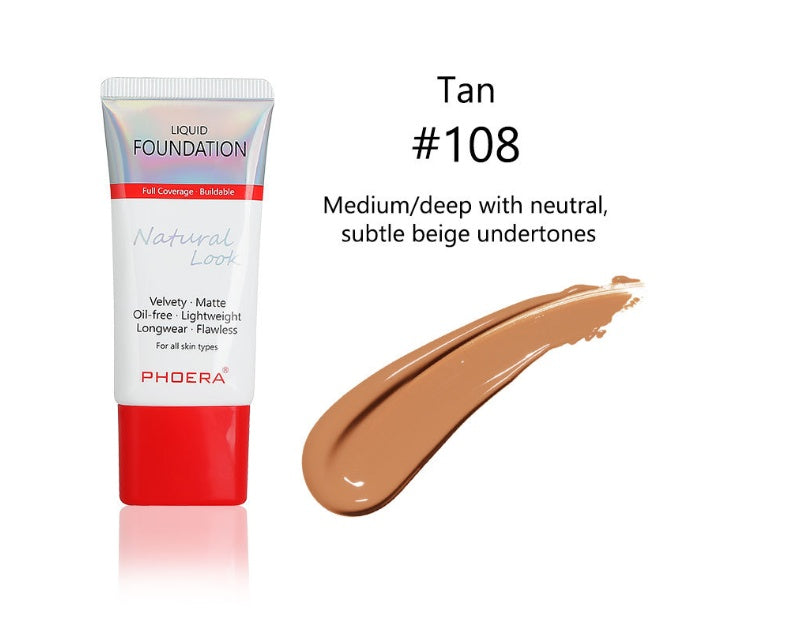 Matte, Silky, Tube Liquid