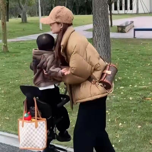 Cotton-padded Coat Short Thickened Coat For Women