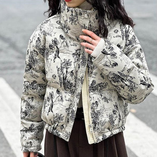 Fashion Cotton-padded Coat