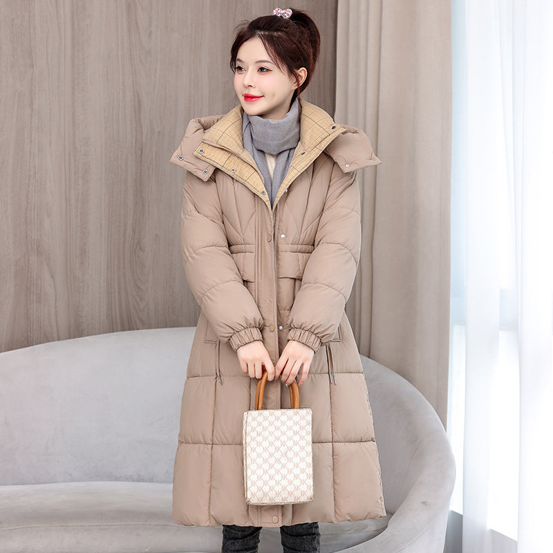 Knee Slimming Cotton Coat