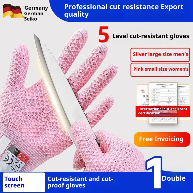 Gloves Thickened Anti-rock Wool