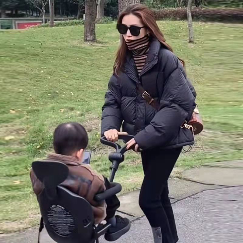 Cotton-padded Coat Short Thickened Coat For Women