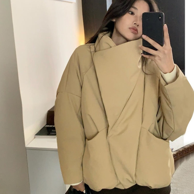 Cotton-padded Coat For Women