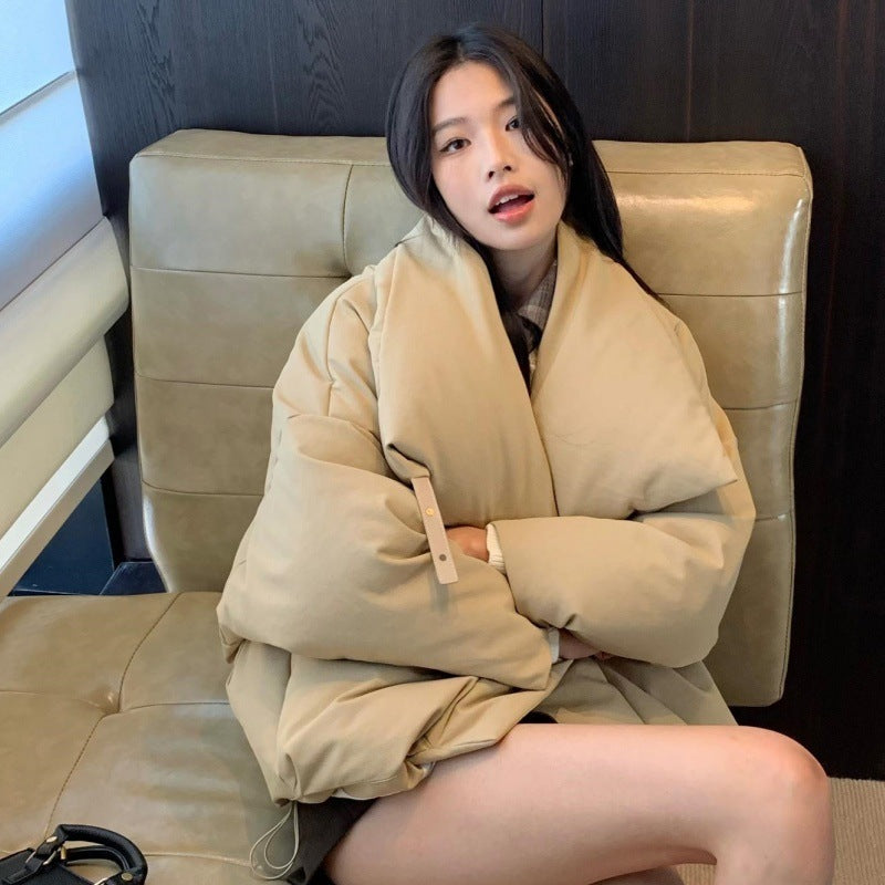 Cotton-padded Coat For Women