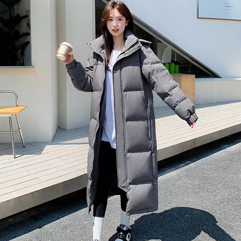 Winter Thickened White Duck Down Coat