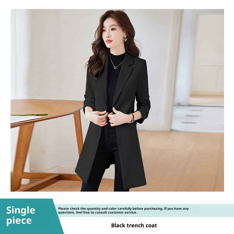 Suit Trench Coat Coat For Women