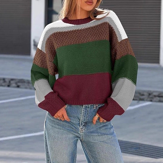 Pullover Lazy Sweater Fashion Casual Top