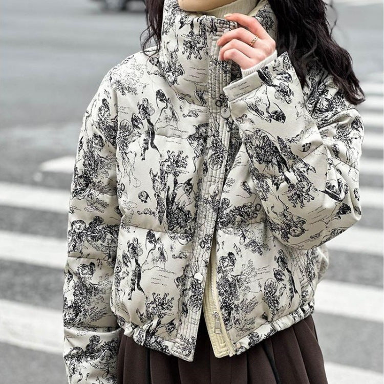 Fashion Cotton-padded Coat