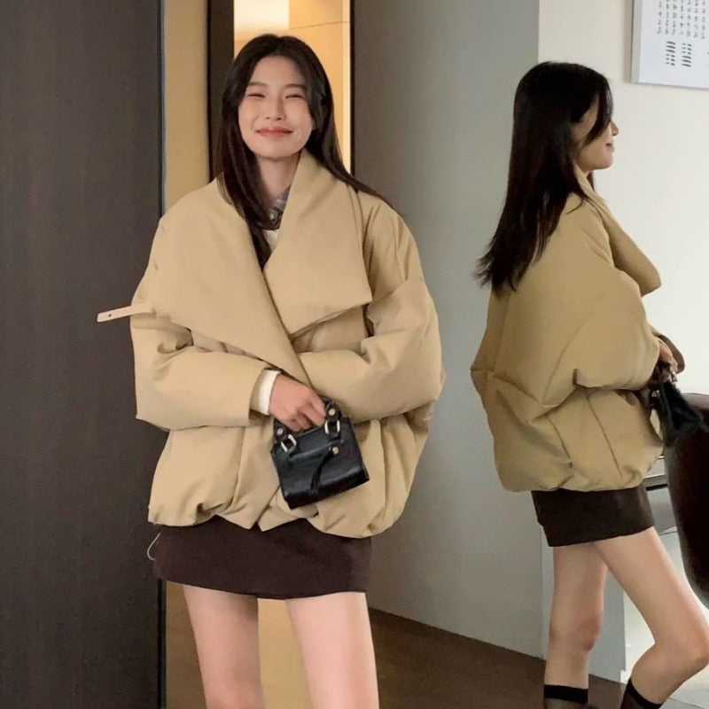 Cotton-padded Coat For Women