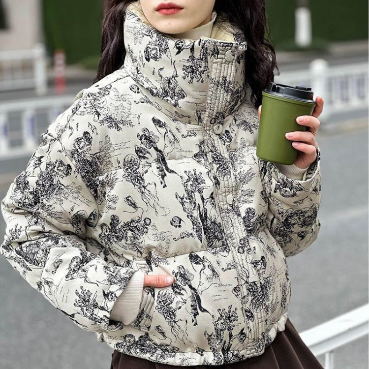 Fashion Cotton-padded Coat