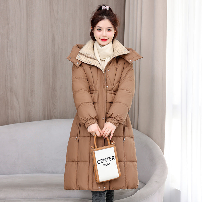 Knee Slimming Cotton Coat