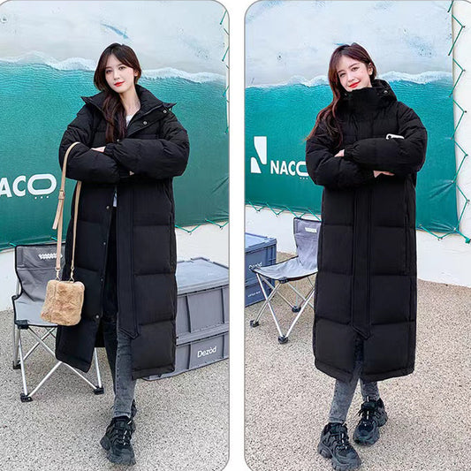 Winter Thickened White Duck Down Coat