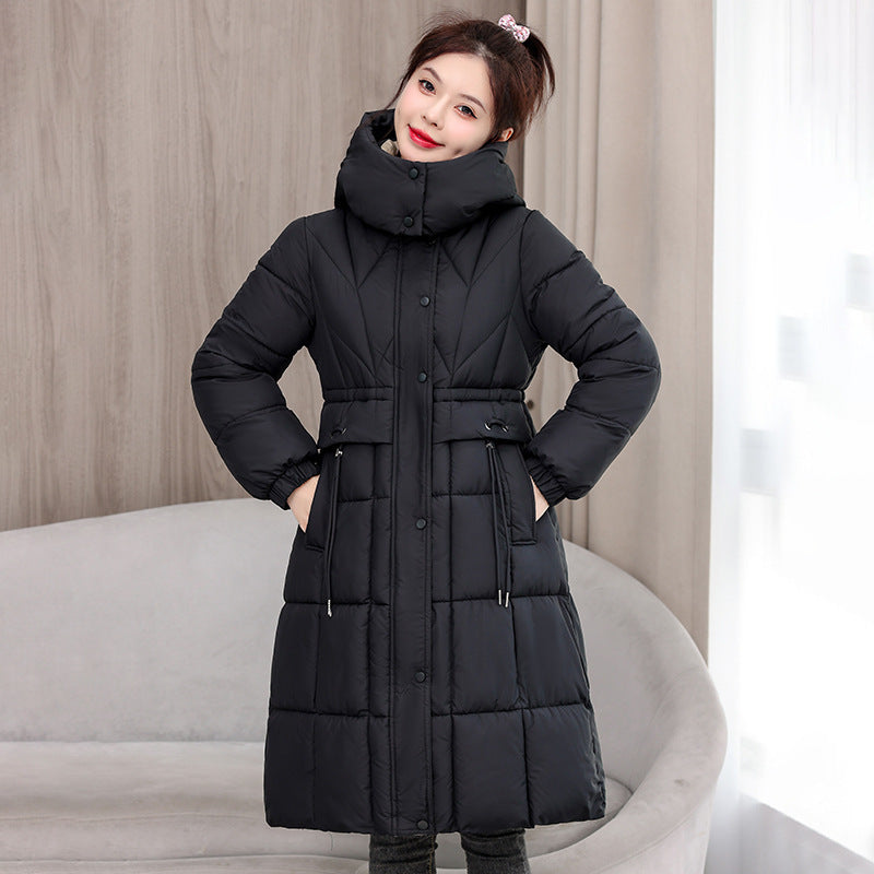 Knee Slimming Cotton Coat