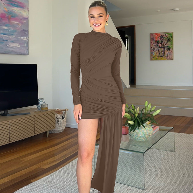 Women's Fashion Slim-fit Round Neck